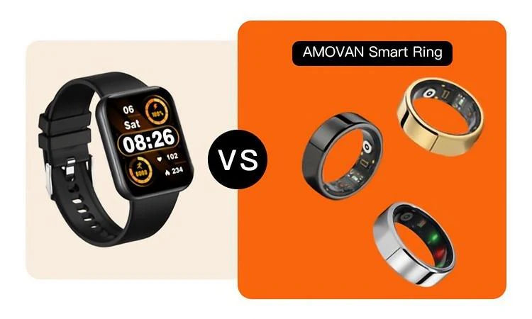 Smart Rings vs. Smart Watches: Why AMOVAN is the Better Choice for You