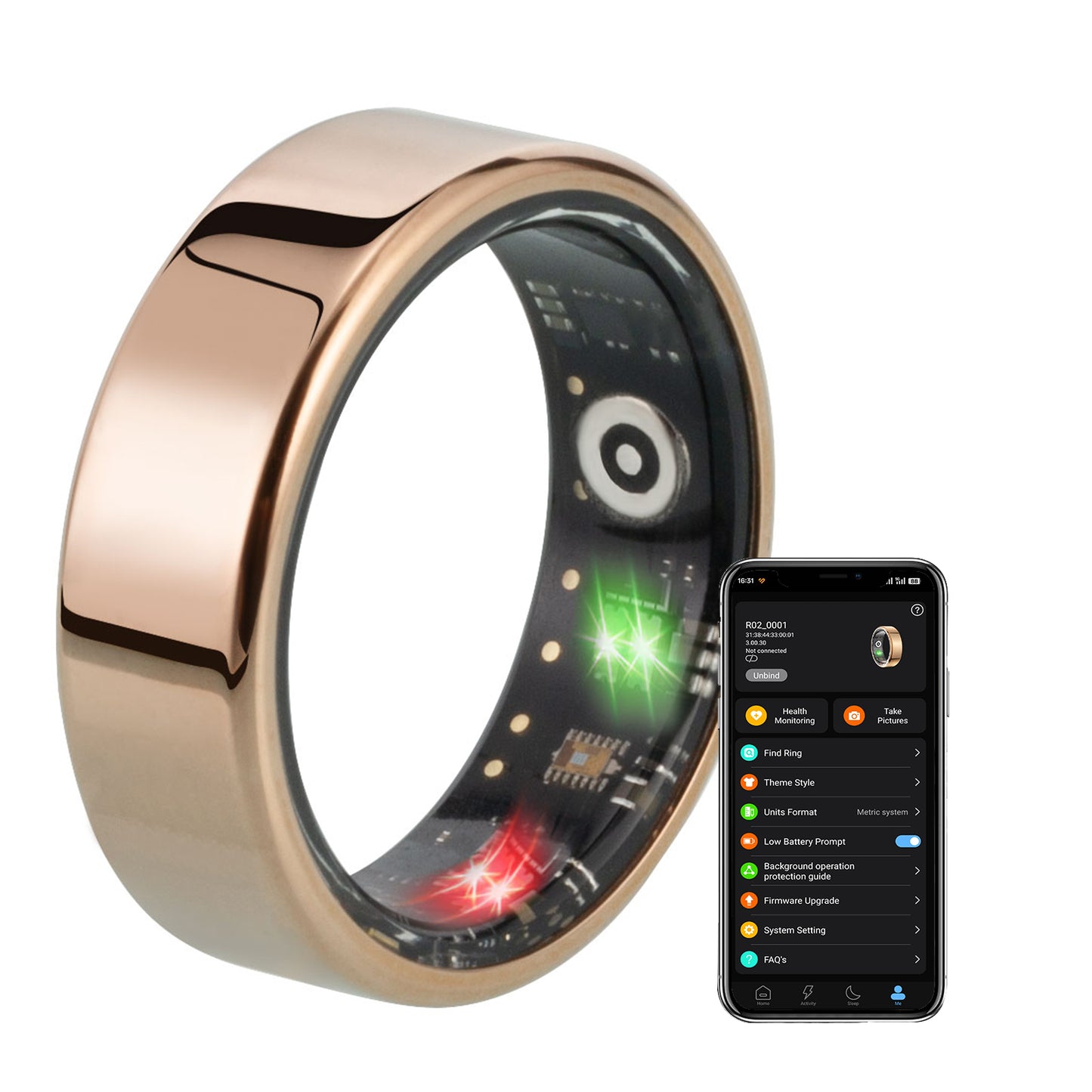 Amovan R02 Smart Ring