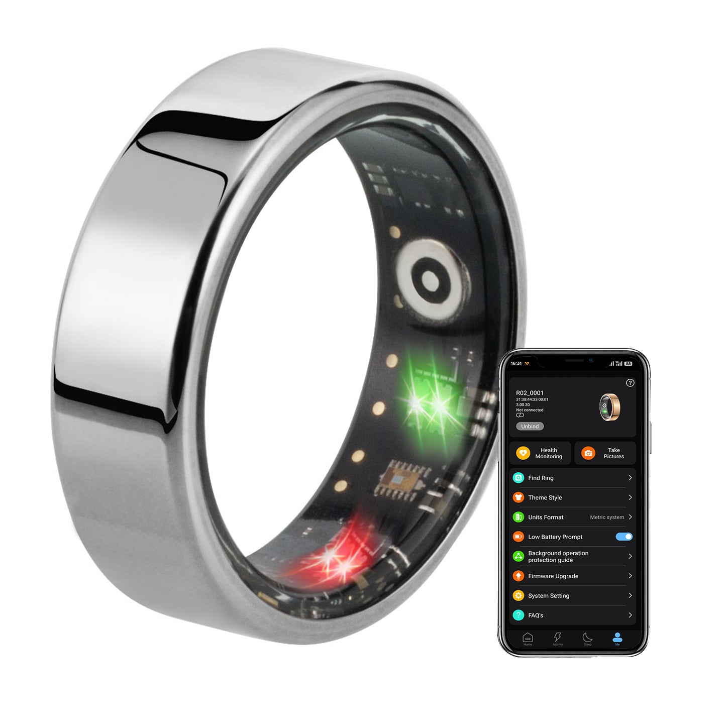 Amovan R02 Smart Ring